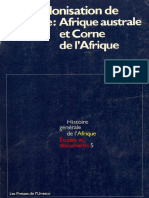 Histoire Générale de L'afrique Volume V PDF