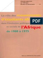 Histoire Générale de L'afrique Volume XII PDF