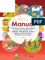 Orientação Sobre A Alimentação Escolar para Pessoas Com Diabetes, Hipertensão, Doença Celíaca, Fenilcetonúria e Intolerância À Lactose