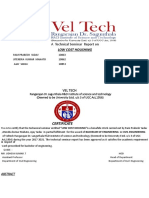 A Technical Seminar Report On: Low Cost Houshing