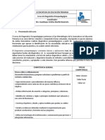 Diagnóstico Psicopedagógico - Primaria