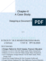 Chapter-II A Case Study:: Designing A Document Editor