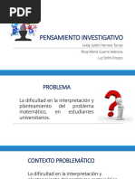 Pensamiento Investigativo Expocision Final