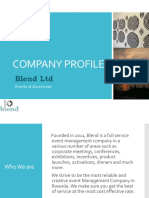 Blend Company Profile - Updated102016