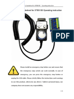 Electronic Handwheel For STB5100 Operating Instruction