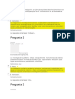 Evaluacion Inicial Unidad 1. Fundamentos de Investigacion