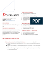 AndrewDohrmann CarpenterResume