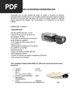 Camara de Seguridad Convencional Box