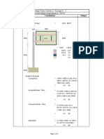 Anchor Bolt Calculation For Sign Post