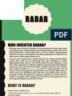 Types of Radar