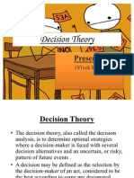 Decision Theory