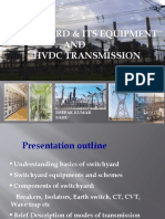 Switchyard & Its Equipment AND HVDC Transmission: Deepak Kumar Sahu