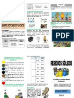 Triptico Residuos Solidos