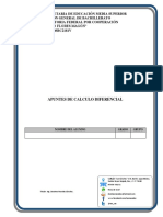 Apuntes de Calculo Diferencial 2018