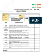 Evaluacion de Lapbook 8°