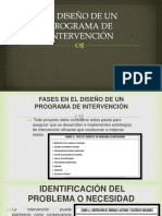 Diseño de Intervención Psicosocial