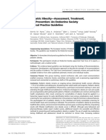 Pediatric Obesity - Assessment, Treatment, and Prevention: An Endocrine Society Clinical Practice Guideline