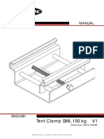 Manuel Showtec Tent Clamp