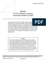 Versal:: The First Adaptive Compute Acceleration Platform (ACAP)