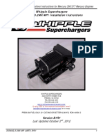 Whipple Superchargers 350 MAG/ 6.2MX MPI Installation Instructions