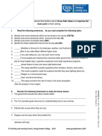 Thesis Statements-Practice PDF