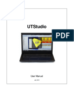 UTStudio3 User Guide 2013-07-30