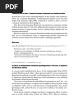 Is Culture An Independent Variable in Psycho Geriatrics. The Case of Brazilian and Japanese Elderly