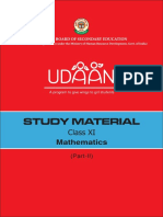 Udaan Class XI Maths Part 2 PDF