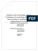 01 Guidance and Counselling Services, Techni.