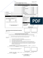 Supplementary Data Annex "E": PWD Personal Information