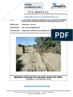 Informe de Recepcion de Obra