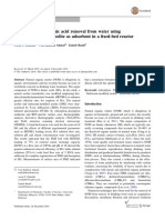 Investigations On Humic Acid Removal From Water Using Surfactant-Modified Zeolite As Adsorbent in A Fixed-Bed Reactor