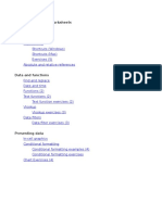 Juice Excel Training Worksheets Document Outline Excel Fundamentals