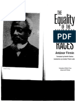 Firmin Antenor The Equality of The Human Races PDF