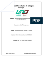 Marcha Analítica Cation Plomo (II) 