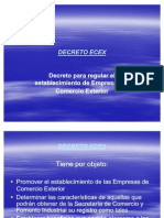 Decreto Ecex