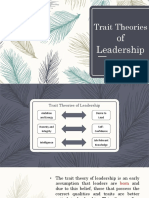 Theories of Leadership