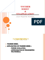 Fourier Series' & Itsapplication'