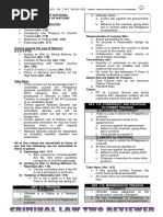 CRIMINAL LAW 2 - Outline