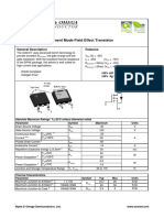 Aod417 Mosfet Canal P