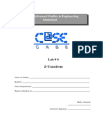 DSP Lab 6 (Ztransform)