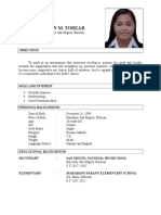 Christine Ann M Resume