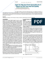 Logic Design For Single On-Chip Test Clock Generation For N Clock Domain - Impact On SOC Area and Test Quality