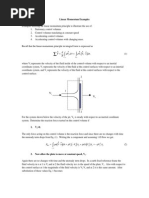 Momentum Examples