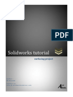 Solidworks Surface Tutorial