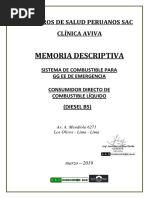 Memoria Descriptiva - CD Clínica AVIVA