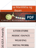 Gawad Sa Manlilikha NG Bayan