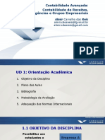 Contabilidade Avançada - Contabilidade de Receitas Contingências e Grupos Empresariais (Apresentação)