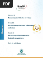 Módulo 10: Relaciones Individuales de Trabajo