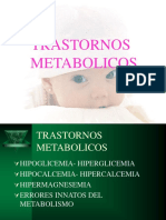 Trastornos Metabolicos